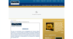 Desktop Screenshot of cmh.com.pe