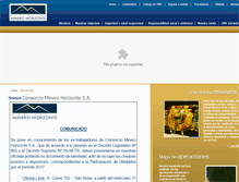 Tablet Screenshot of cmh.com.pe