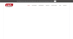Desktop Screenshot of cmh.de
