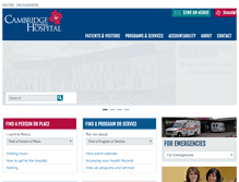 Tablet Screenshot of cmh.org